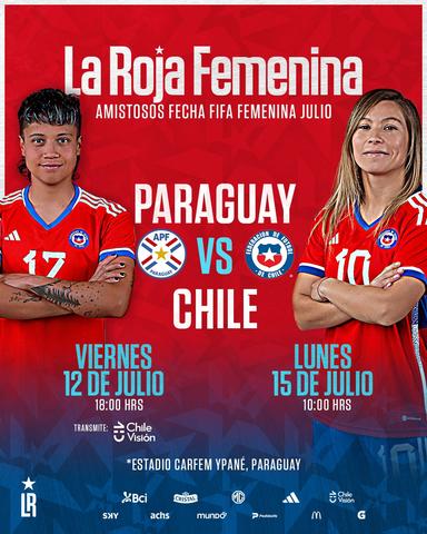 La Roja Femenina se prepara para enfrentar a Paraguay en dos amistosos