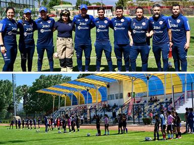 La Roja Femenina realizó jornada de visualización de jóvenes jugadoras en San Francisco de Mostazal