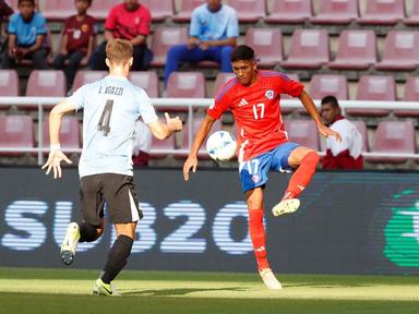 La Roja Sub-20 cayó en la agonía ante Uruguay