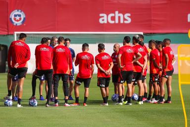 La Roja inició los entrenamientos de cara al partido contra Panamá