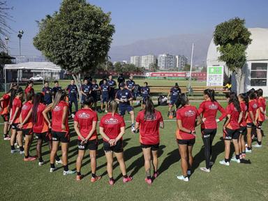 La Selección Chilena Femenina y su primer entrenamiento de la Fecha FIFA de Febrero