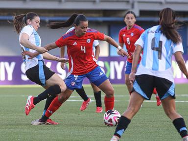 La Roja Femenina comenzó su año con un traspié ante Argentina