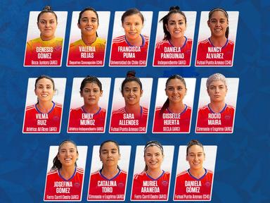 Nómina de La Roja Femenina Futsal para la CONMEBOL Copa América Futsal Femenina 2025