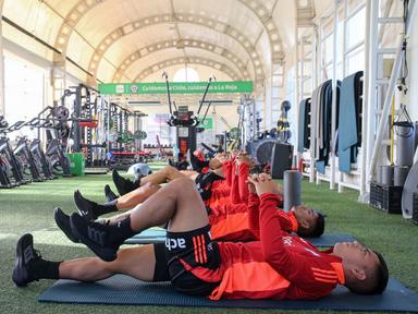 La Roja completó su segunda práctica en Juan Pinto Durán