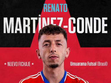 Renato Martínez-Conde da el salto al Futsal Brasileño