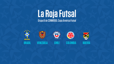 El fixture de la Roja Futsal para la Copa América 2026
